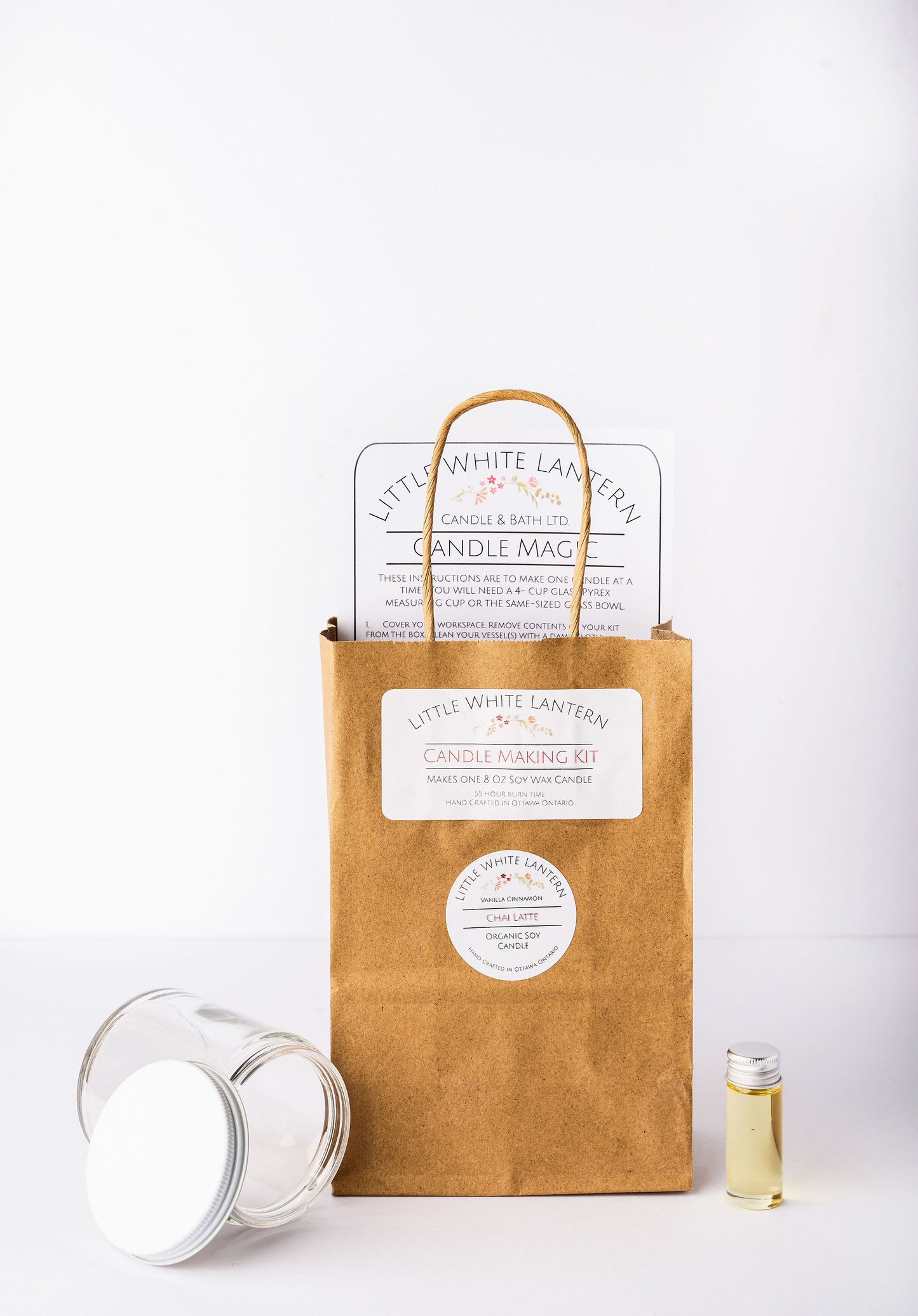 Soy Wax Candle-Making Kits—Single Candle