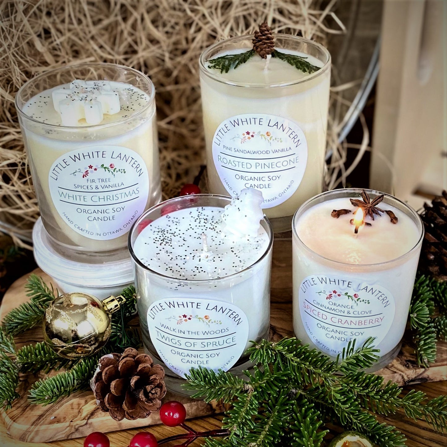 Christmas Scented Soy Wax Candles